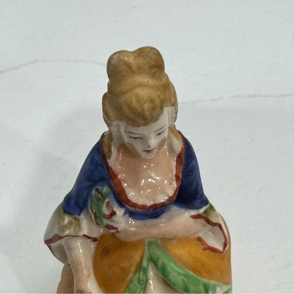 Vintage Made in Japan Victorian Salt Shaker Porcelain